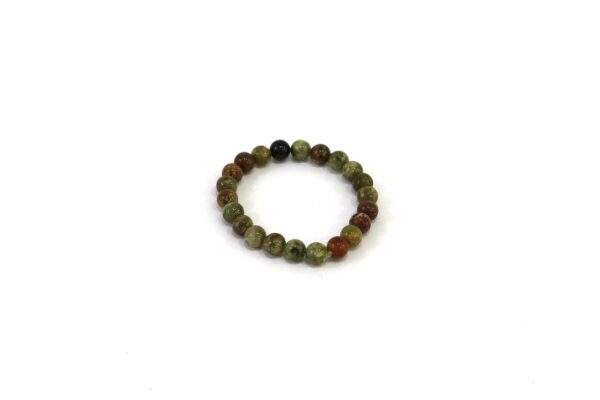 Pulseira Peridoto (esferas 8 mm)