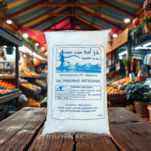 Sal marinho artesanal (FINO) 5Kg
