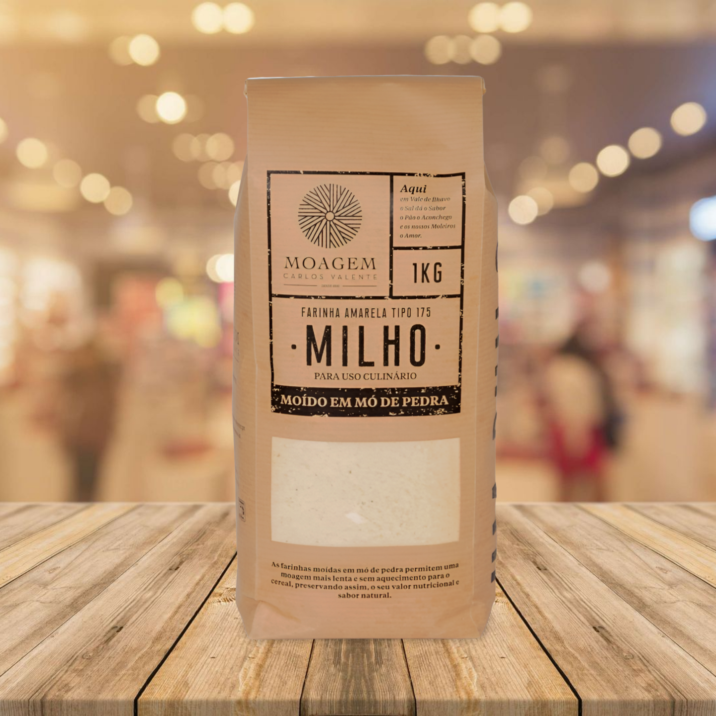 Farinha de Milho Amarela 175 MCV 1Kg