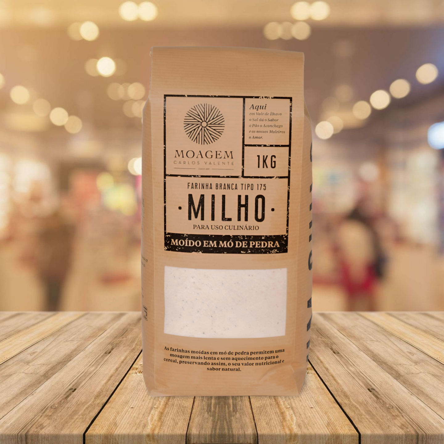 Farine de maïs blanc 175 MCV 1kg