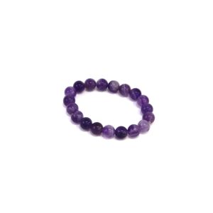 Pulseira Ametista "Chevron" (esferas 8 mm) (Cópia)