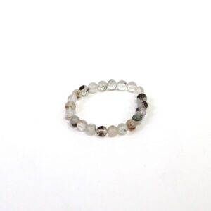 Pulseira Quartzo Jardim (esferas 8 mm) (Cópia)