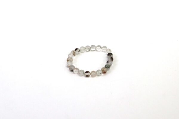 Pulseira Quartzo Jardim (esferas 8 mm) (Cópia)