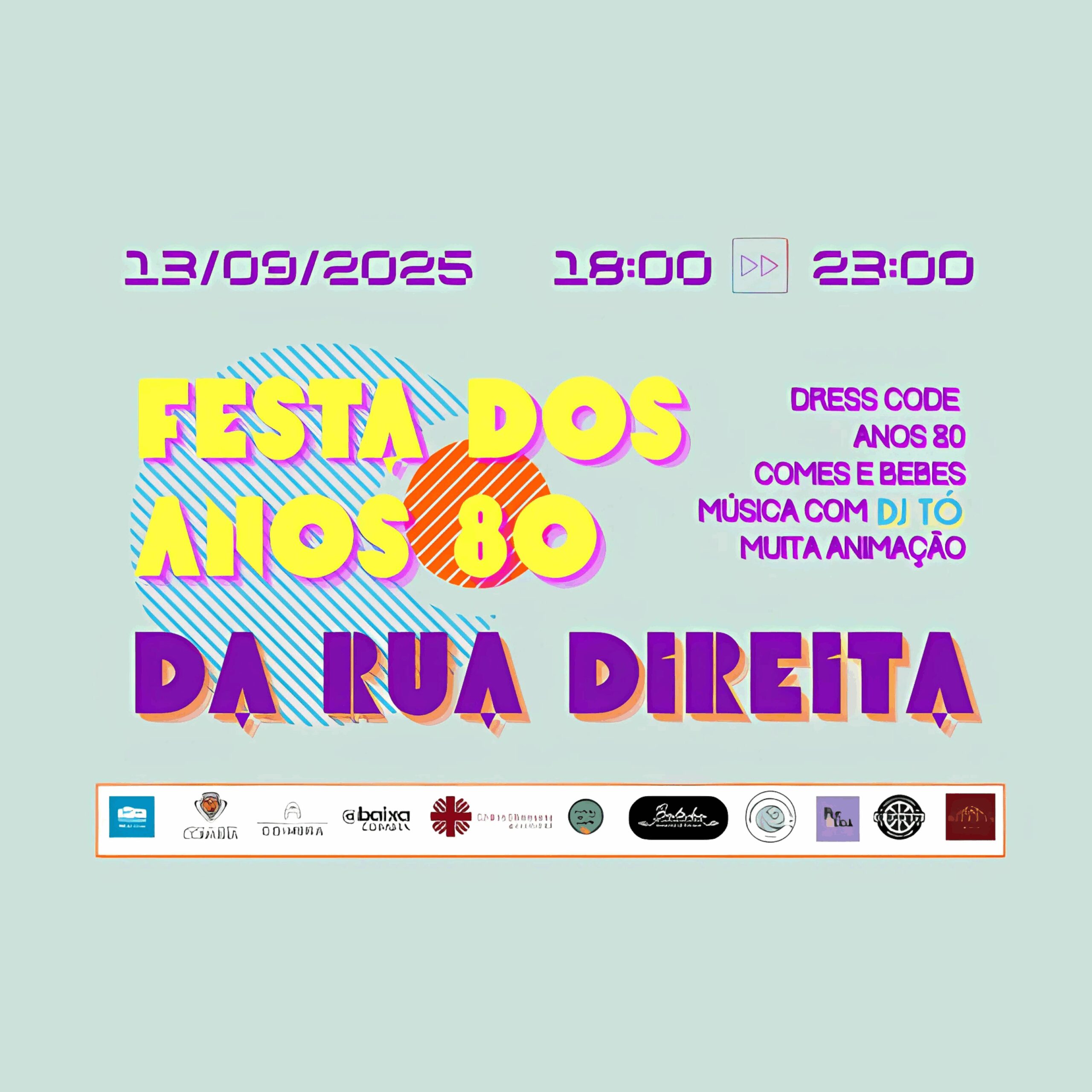 Festa dos Anos 80 da Rua Direita