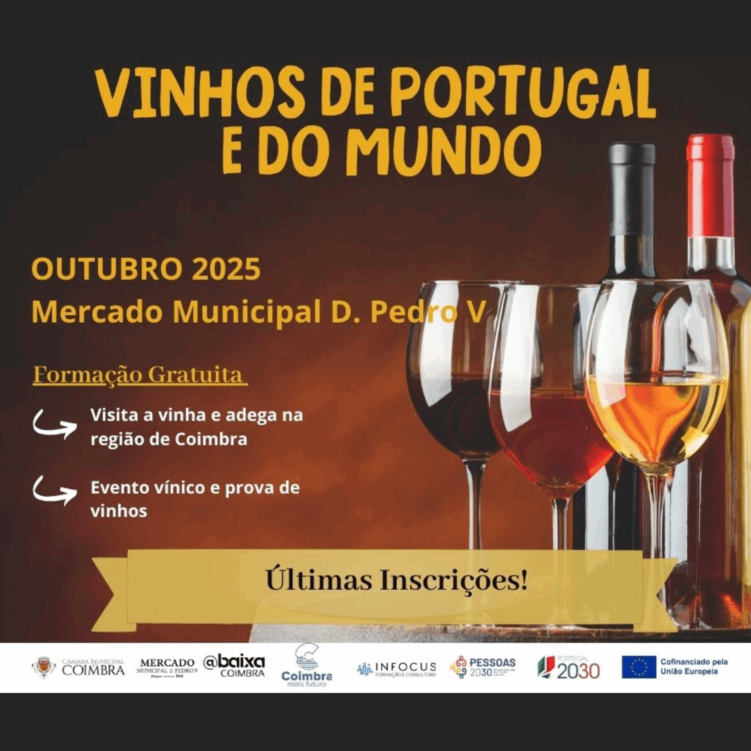 Formação: Vinhos de Portugal e do Mundo