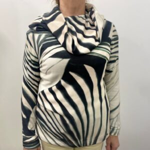 Camisola gola babada