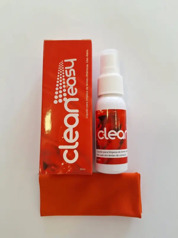Clean Easy – Líquido de Limpeza para Lentes Oftálmicas