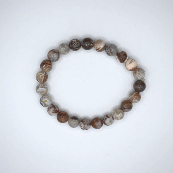 Mexican Crazy Lace Agate Bracelet - Image 3