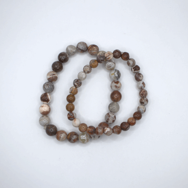 Mexican Crazy Lace Agate Bracelet