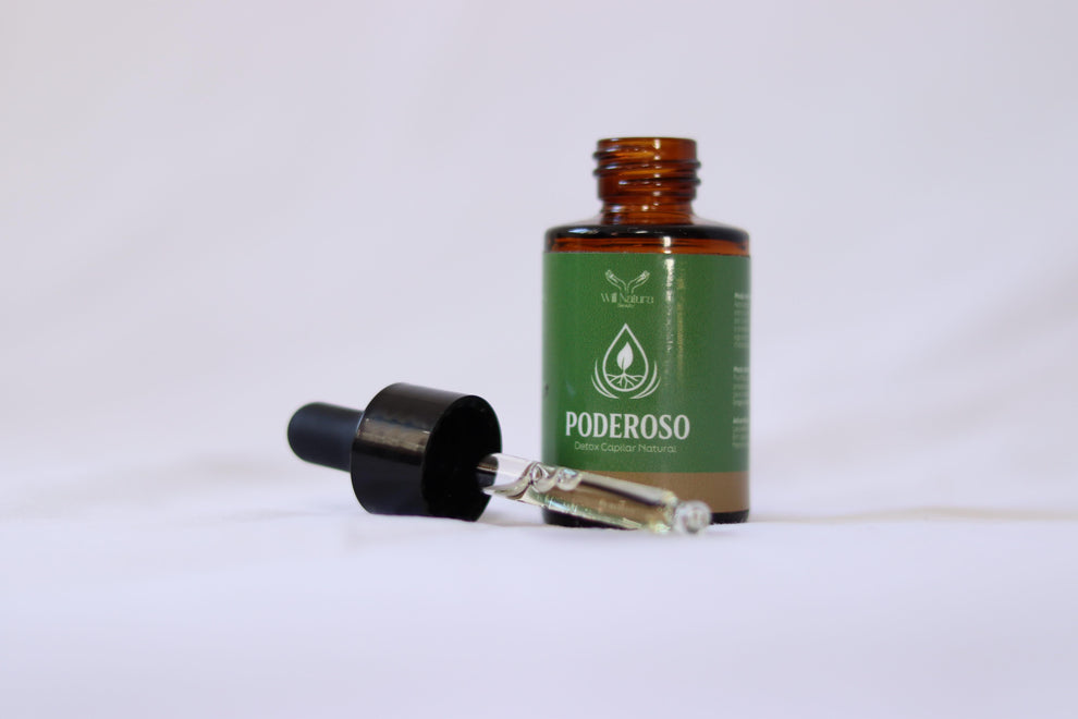 Poderoso aceite desintoxicante capilar