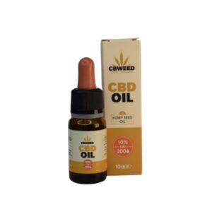 Óleo CBD 10% com Óleo de Sementes de Cânhamo