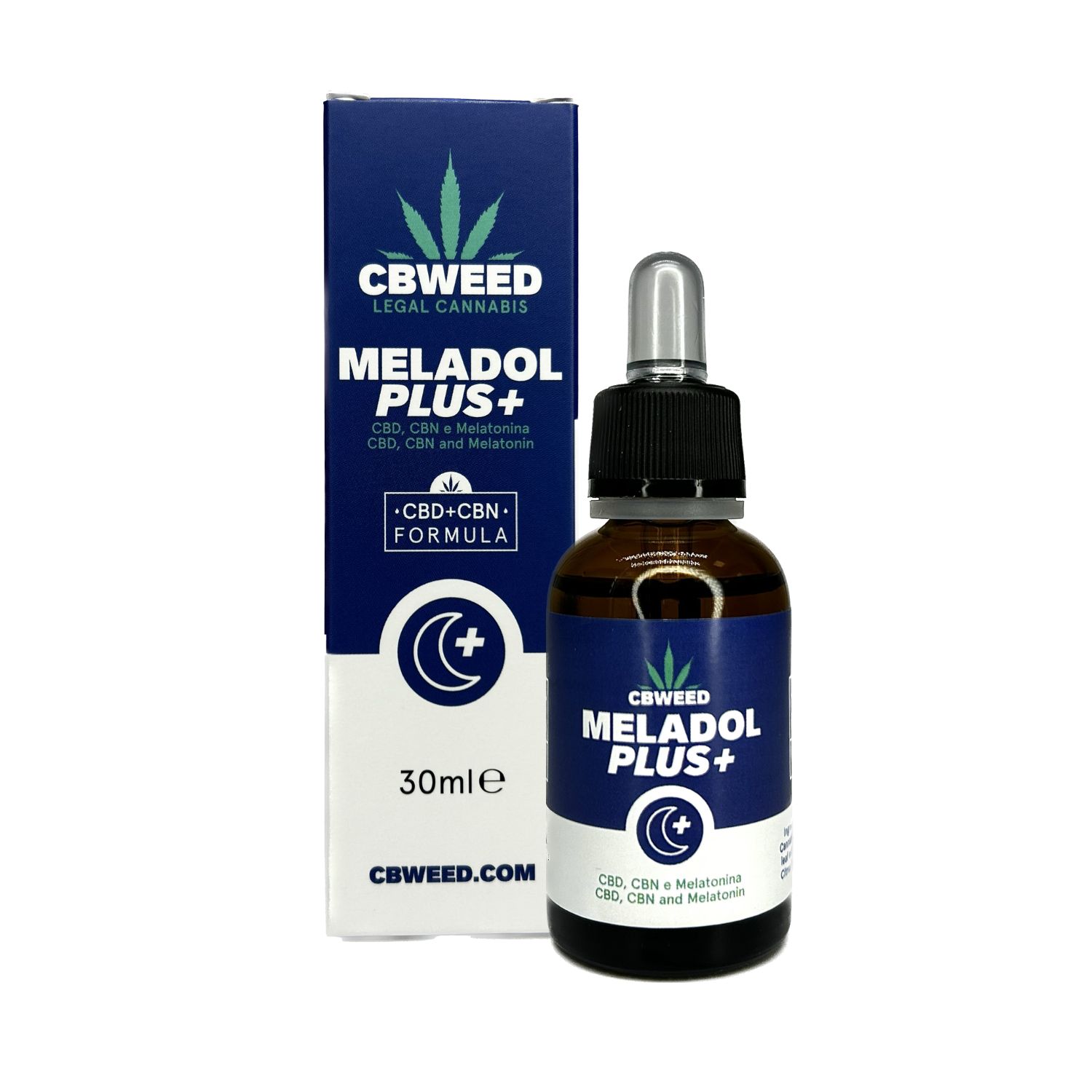 Meladol Plus+ | Óleo CBD+CBN & Melatonina