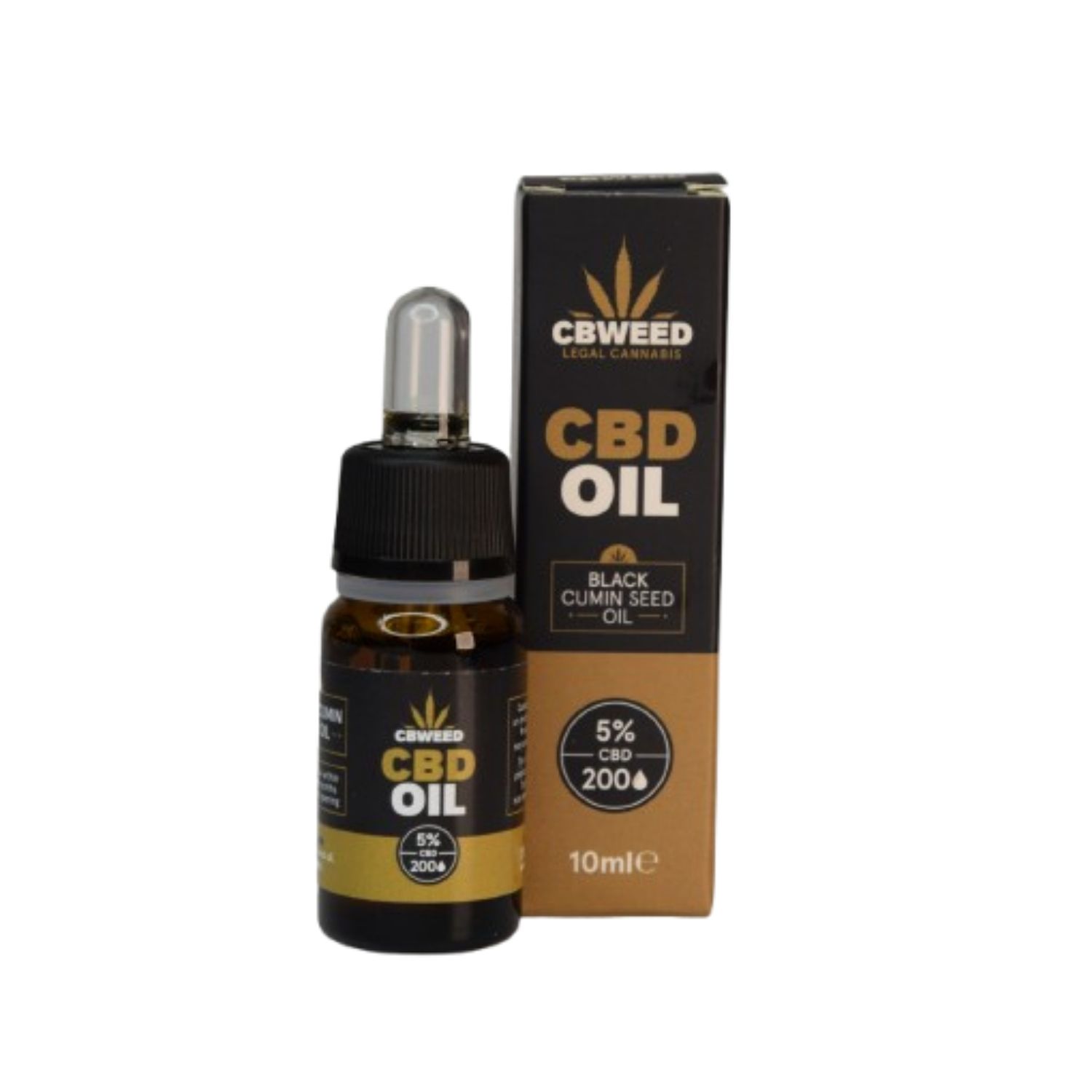 Óleo CBD 5% com Sementes de Cominho Preto