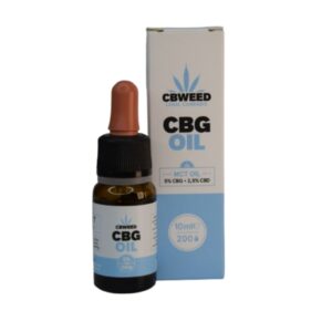 Óleo CBG 5% CBD 2,5% e MCT
