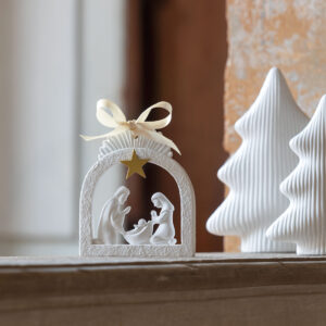 Presépio em Gesso aroma Musc Irisé Mathilde M.