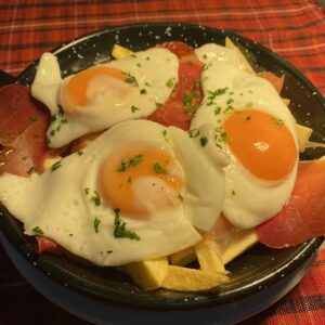 火腿煎蛋