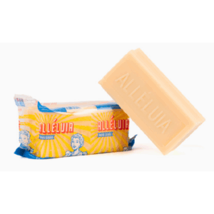 Sabão Natural ALLÉLUIA branco 400gr