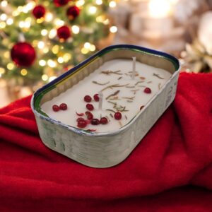 Soy Wax Aromatic Candle - Handmade Preserving Tin