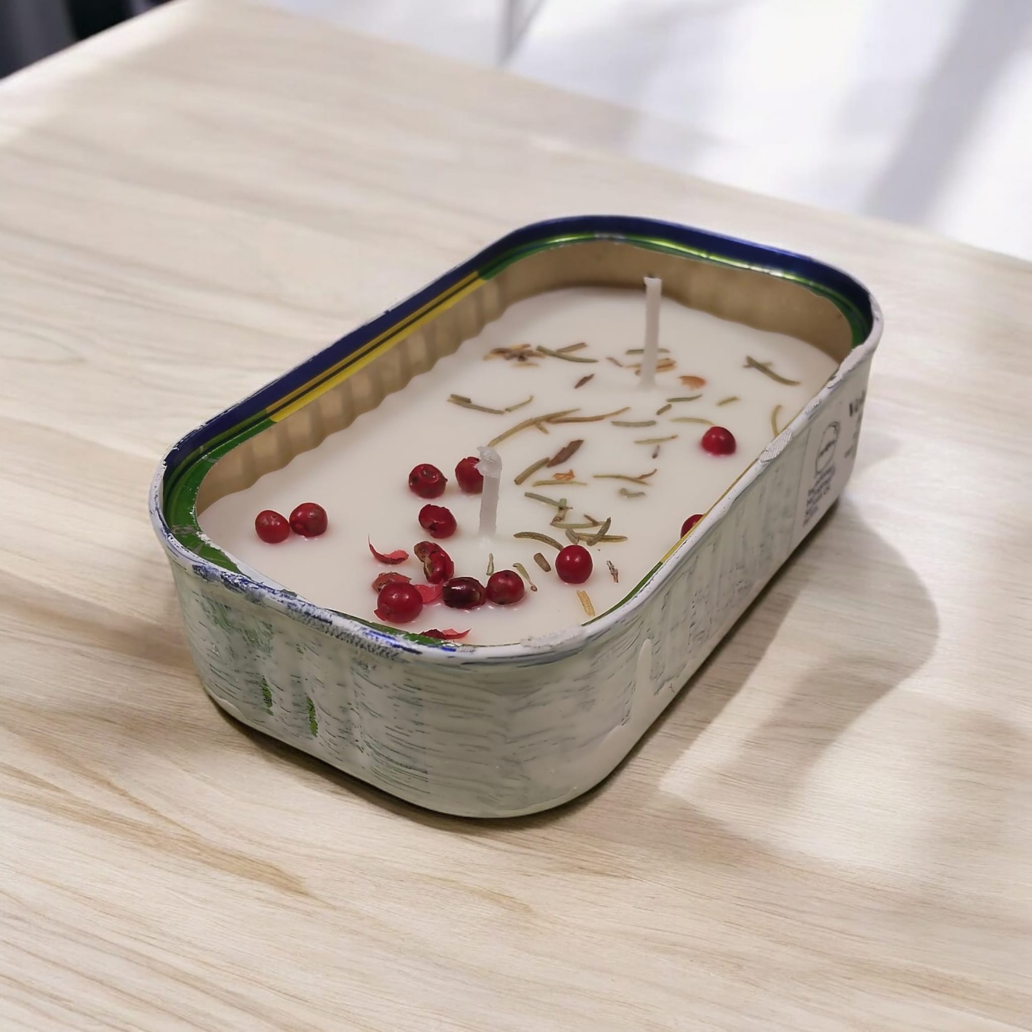 Bougie aromatique à la cire de soja - Boîte de conservation artisanale – Image 4