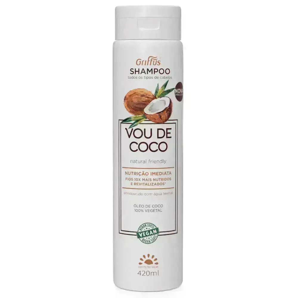 Shampoo Nutrição Imediata (1A-4C) VOU DE COCO 420 ml