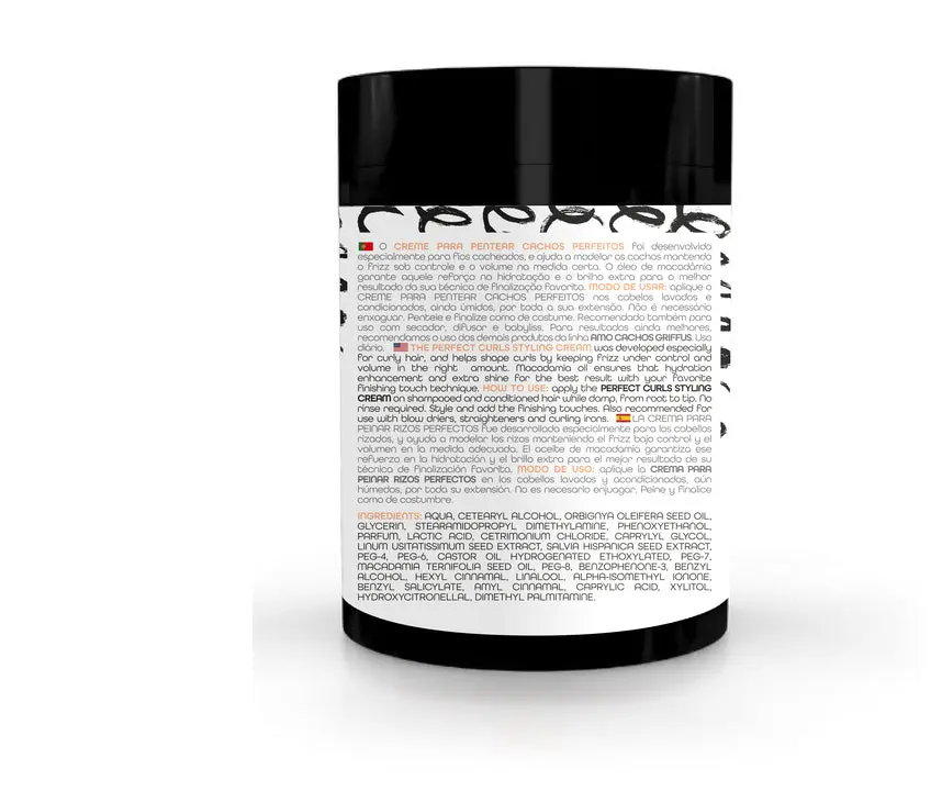 Creme para Pentear (3ABC) Cachos Perfeitos Love Curls 1 kg - Imagen 2