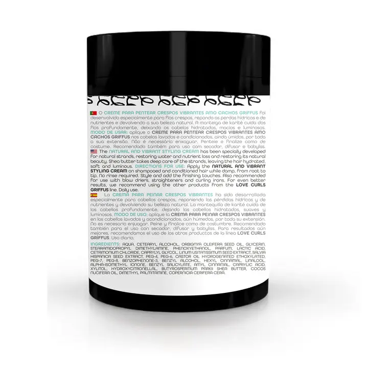 Creme para Pentear (4ABC) CrespOS Vibrantes Love Curls 1 kg - Imagen 3
