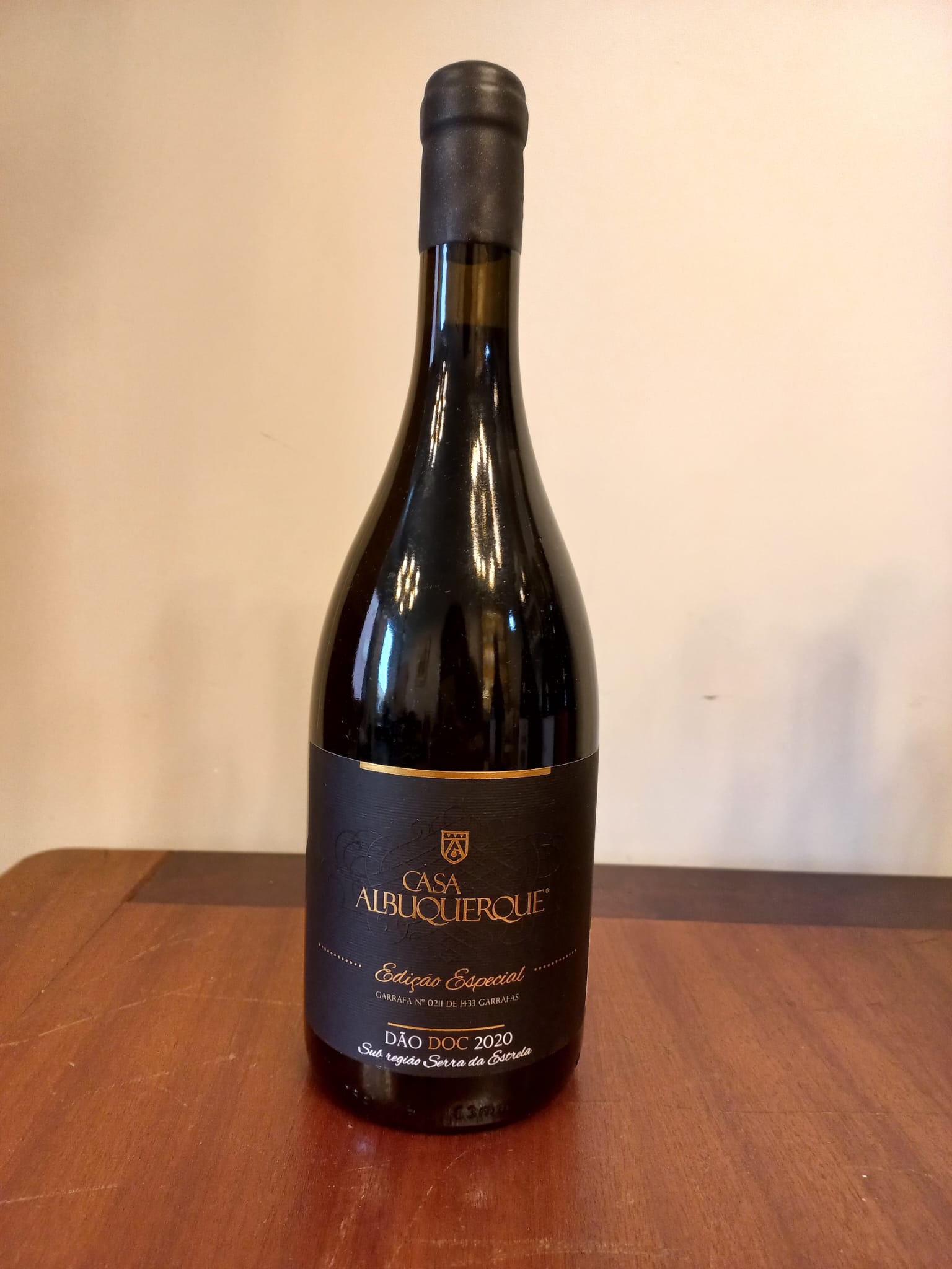 Vinho tinto Casa Albuquerque - Edição especial 2020