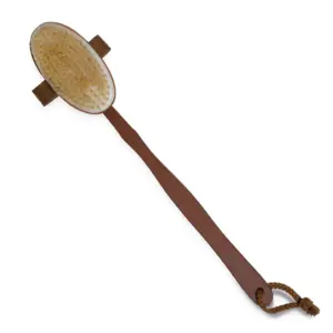 ESCOVÃO DE MADEIRA P/ BANHO