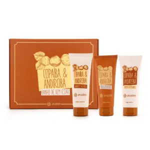 KIT BANHO DE BEM ESTAR COPAIBA E ANDIROBA