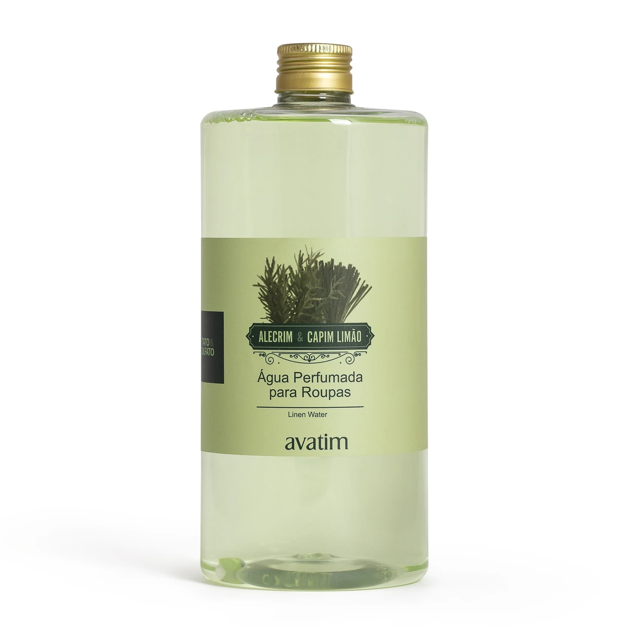 ÁGUA PERFUMADA PARA ROUPAS ALECRIM & CAPIM LIMÃO 1L