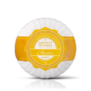 SABONETE EM BARRA ÂMBAR 120G