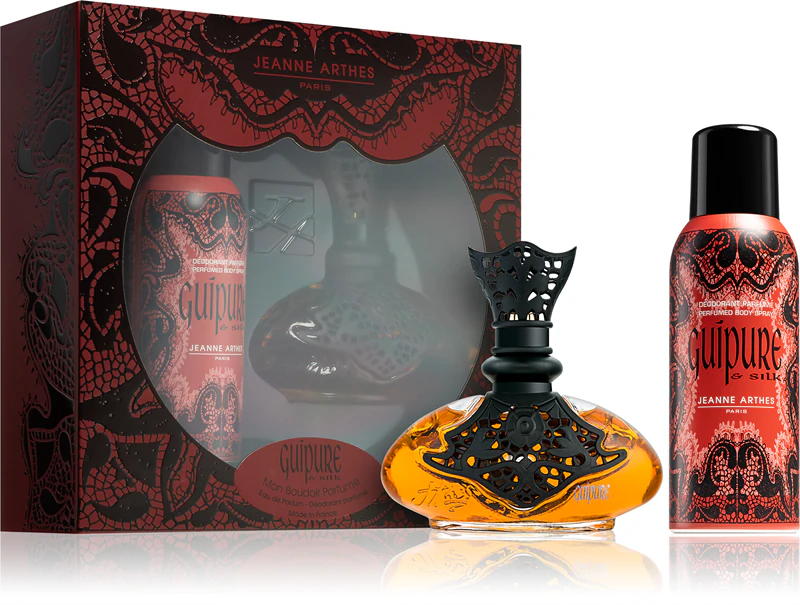 Jeanne Arthes Guipure & Silk Classic coffret para mulheres