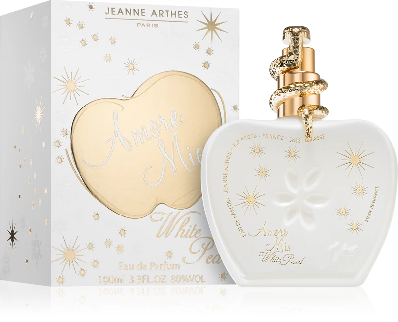 Jeanne Arthes Amore Mio White Pearl Eau de Parfum para mulheres 100 ml – Image 2