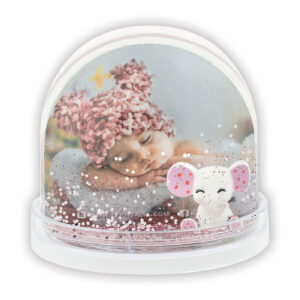 GLOBO FOTOGRÁFICO ROSA BEBÊ