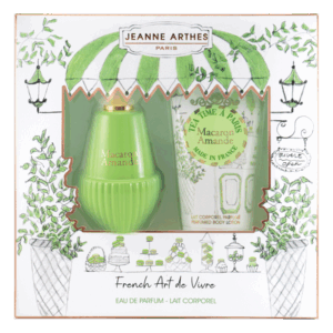 JEANNE ARTHES COFFRET FRENCH WAY OF LIFE MACARON AMANDE