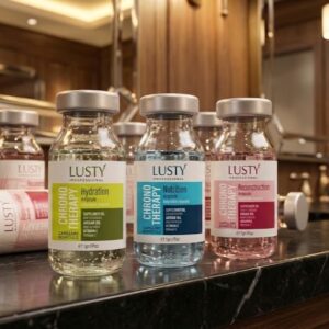 LUSTY Cronograma Capilar – Kit de Ampolas (3 itens – 15ml cada)