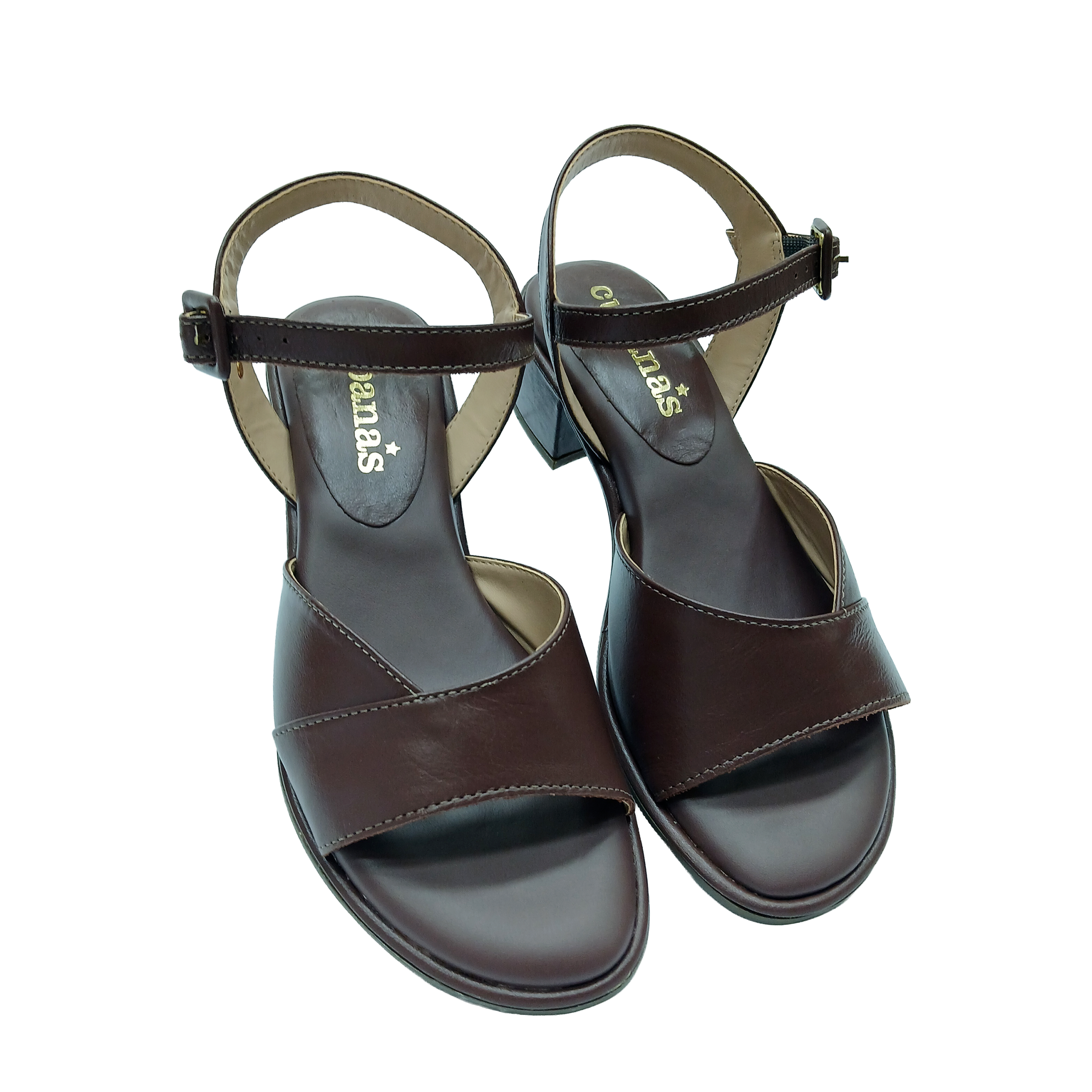 Sandalia de piel de la marca Cubanas - Imagen 3