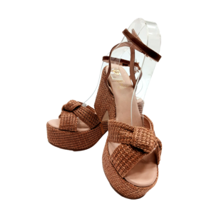 Sandália Gold&Rouge em Ráfia