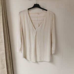 Camisa viscose com algodão