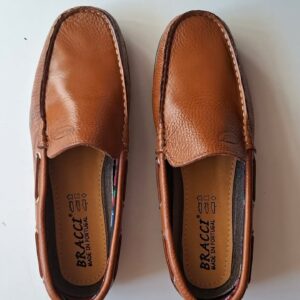 Sapato Camel em Pele