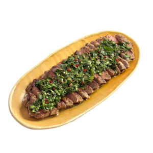 Bife Angus com Molho Chimichurri