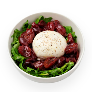 Burrata & Uvas Assadas