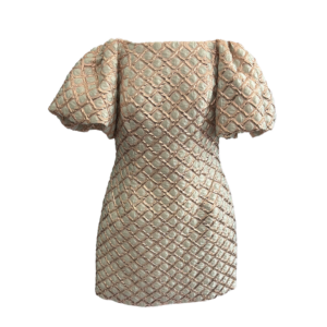 Vestido Festa – Mangas de Volume
