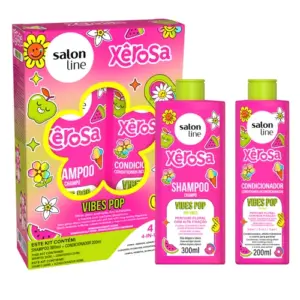 Salon Line Xêrosa Vibes Pop Kit Shampoo + Condicionador 3 Em 1