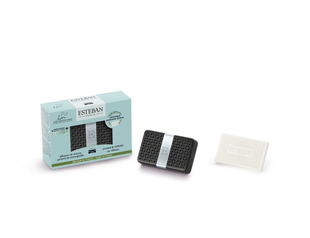 Difusor para carro Esteban Paris: Pur Lin / Puro Linho