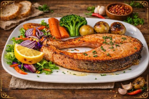Salmão à Portuguesa