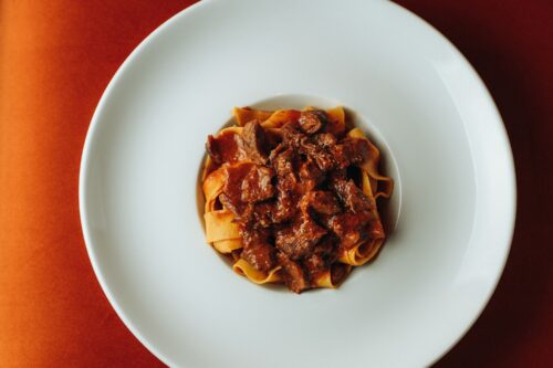 Pappardelle ao Ragù de Porco Preto