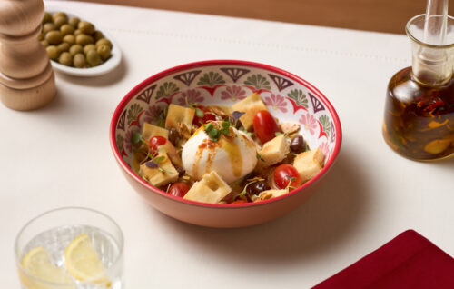 Burrata e Panzanella