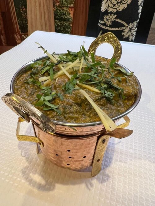 Chicken palak