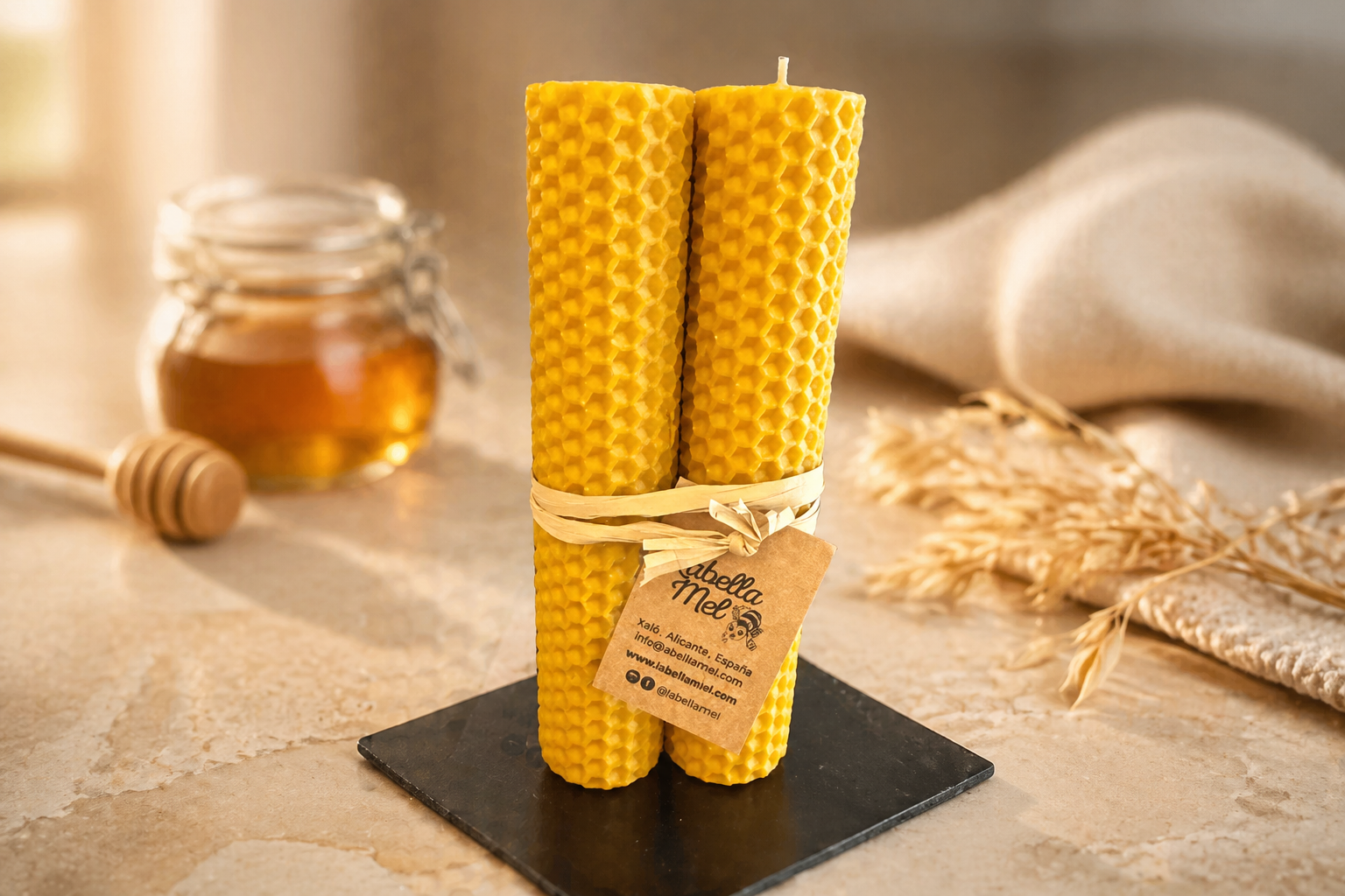 Velas cera de abelha 🐝